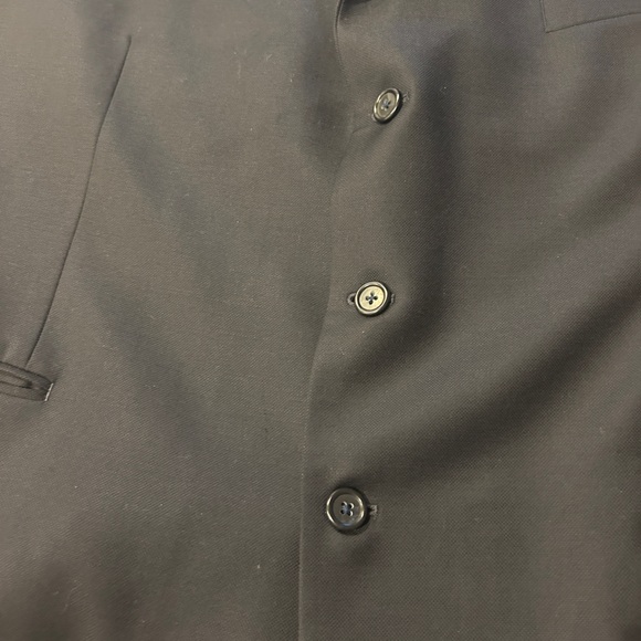 Men’s Joseph Abboud Suit Jacket Black 50R - Picture 6 of 12